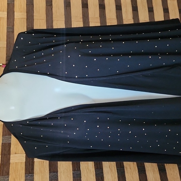 Glamour waist gold stud jacket - Picture 3 of 8